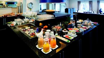 Daily buffet breakfast (EUR 12 per person)