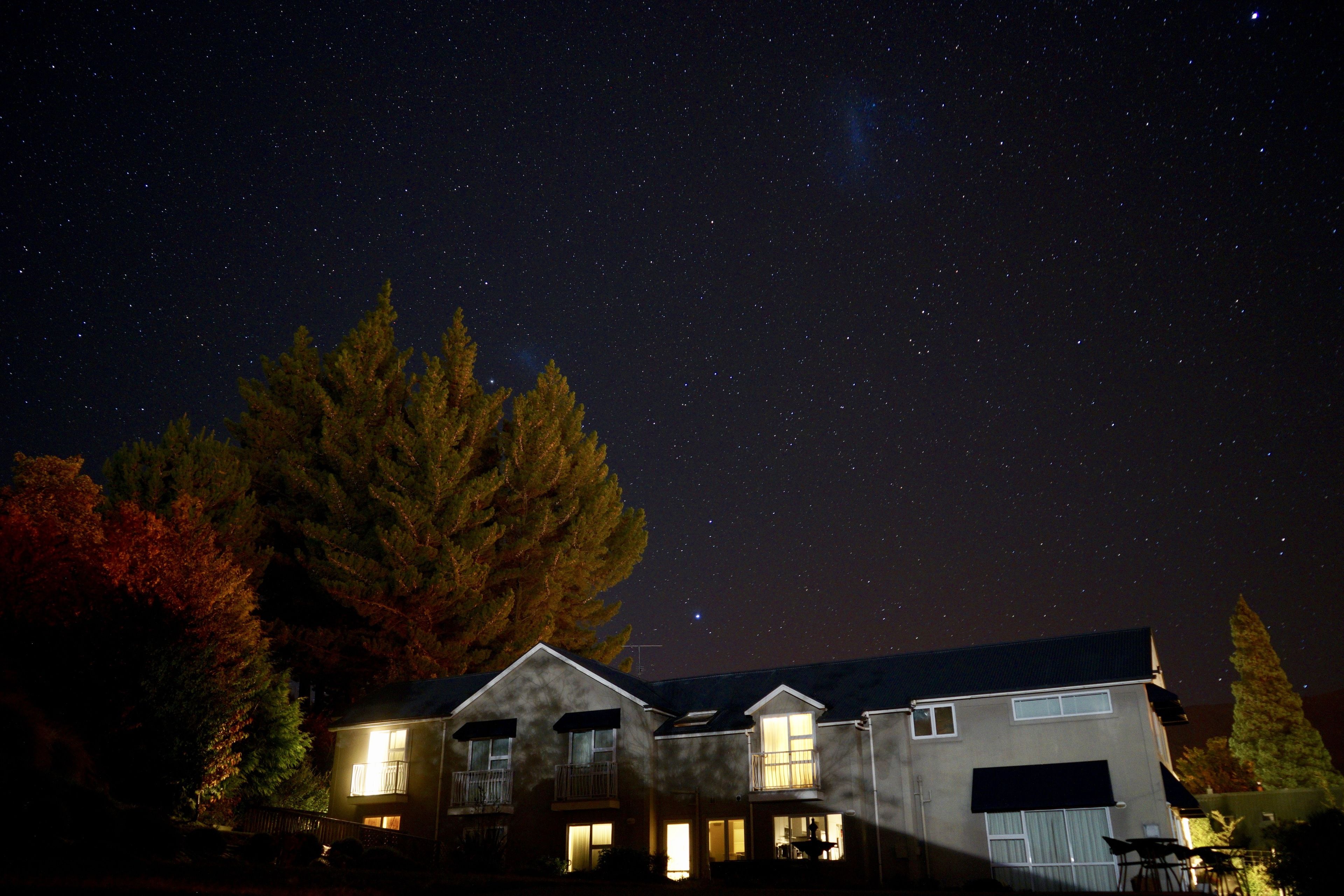 front of property – evening/night