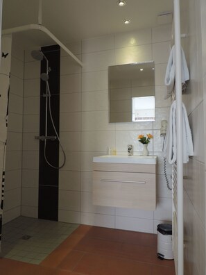 Shower, free toiletries, hair dryer, bathrobes - Faxe Schwarzwälder Hof (Kappelrodeck)