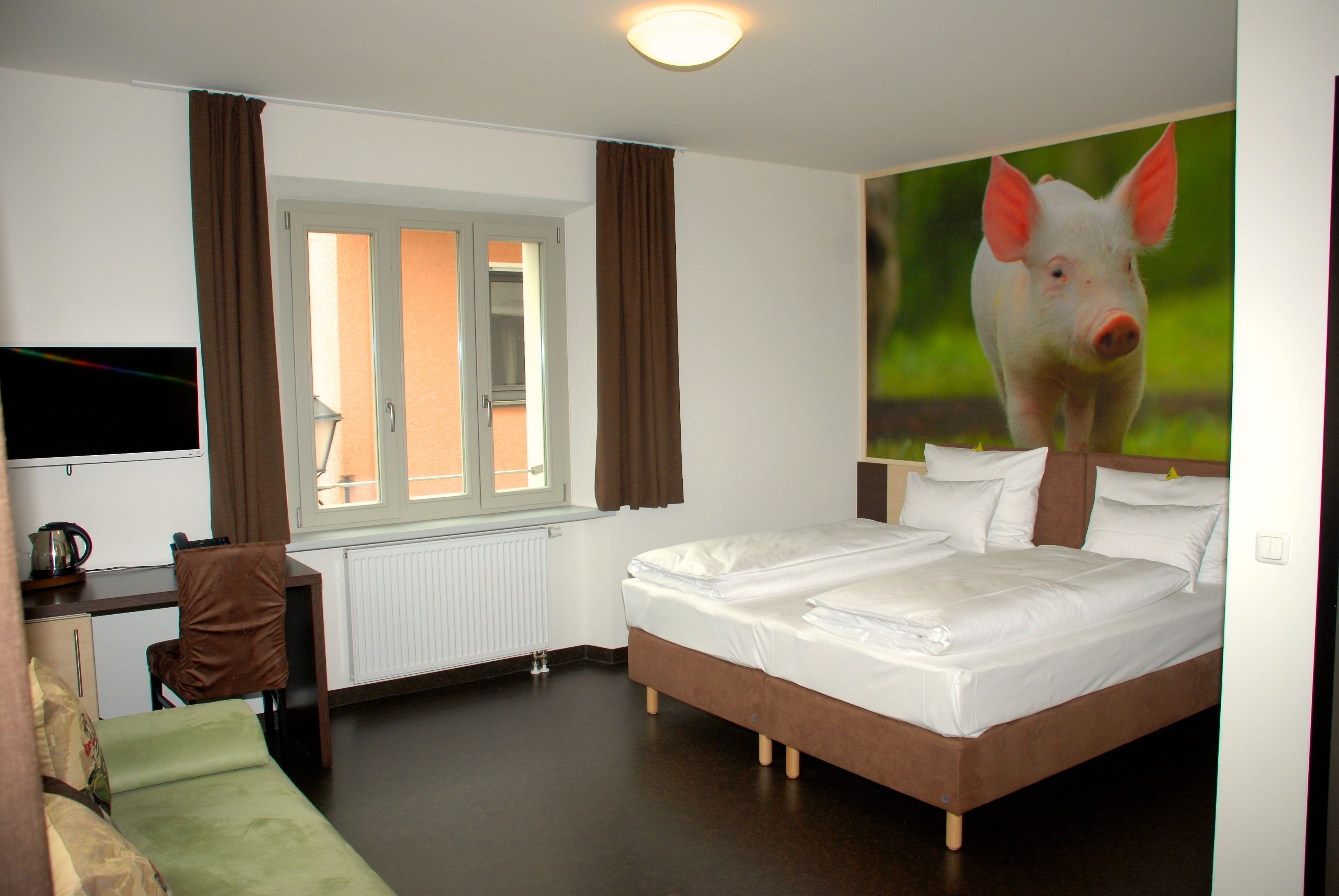 comfort double room | premium bedding, minibar, in-room safe, desk