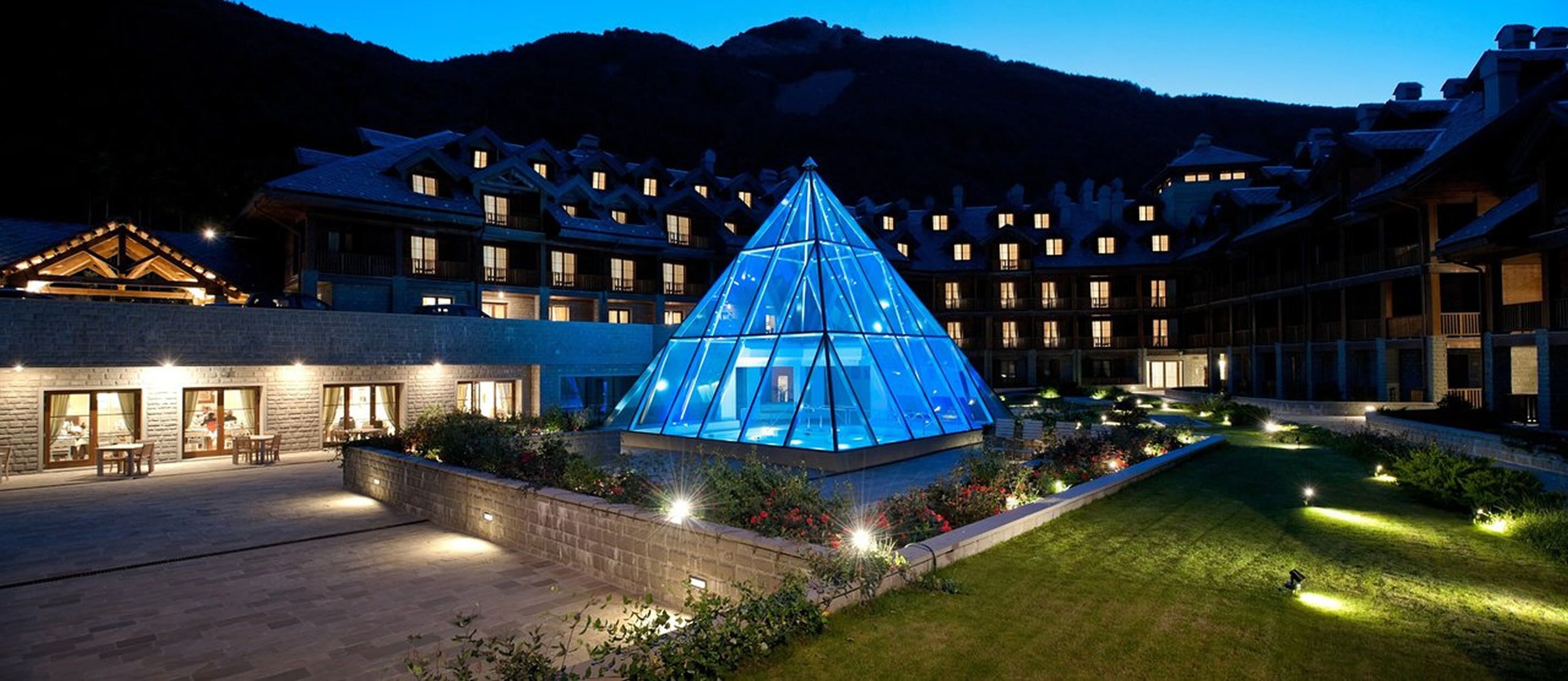 front of property – evening/night