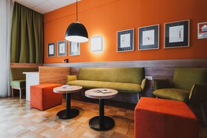 Sala de estar en el lobby