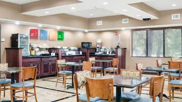 Free buffet breakfast