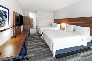 In-room safe, desk, laptop workspace, iron/ironing board