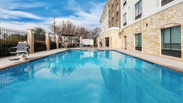 Udendørs pool, liggestole