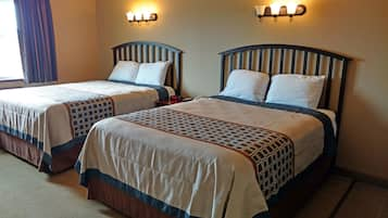 Room, 2 Queen Beds, Non Smoking | Iron/ironing board, rollaway beds, free WiFi, bed sheets