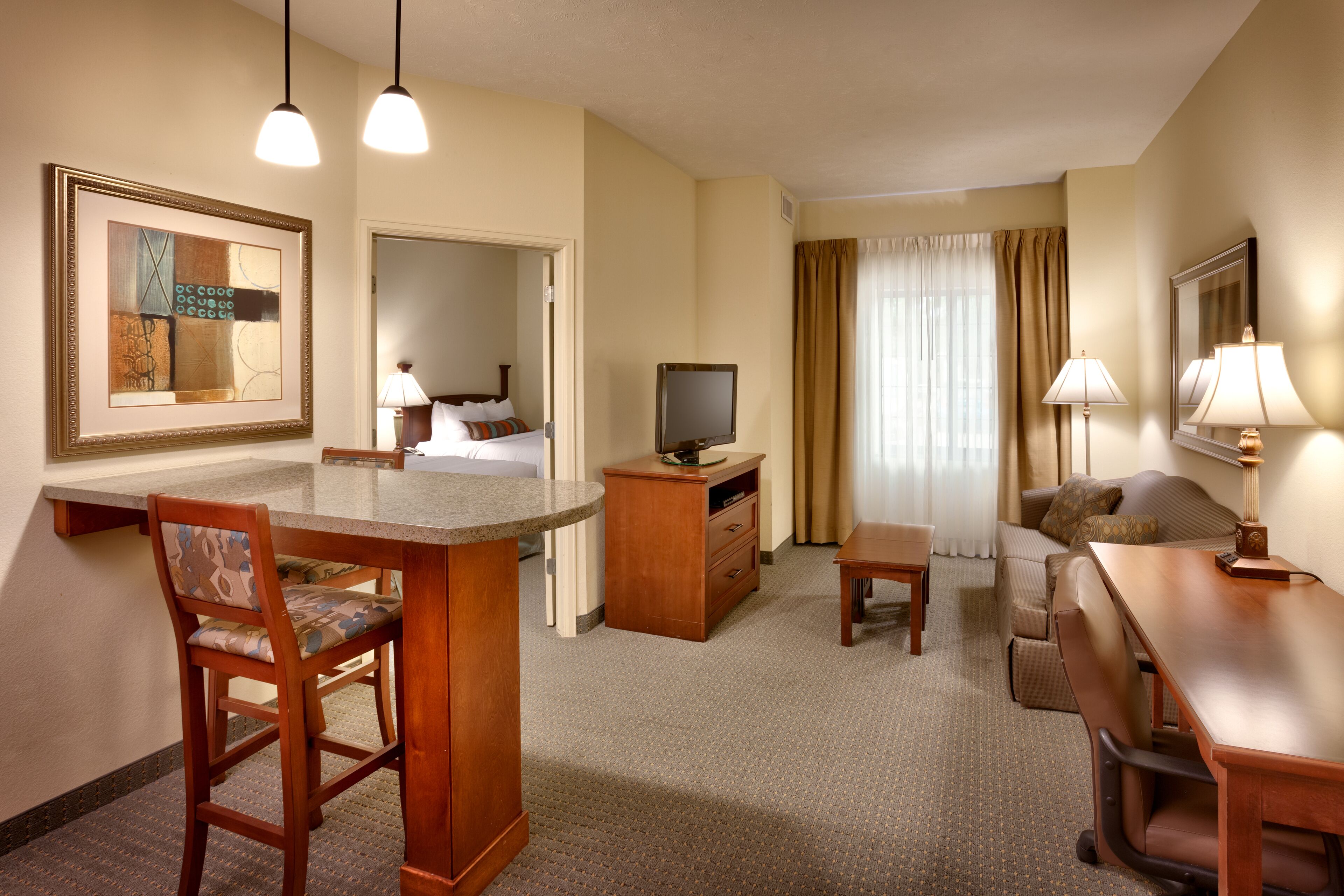 Suite, 1 Bedroom, Kitchen