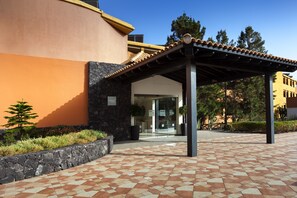 Entrada de la propiedad
