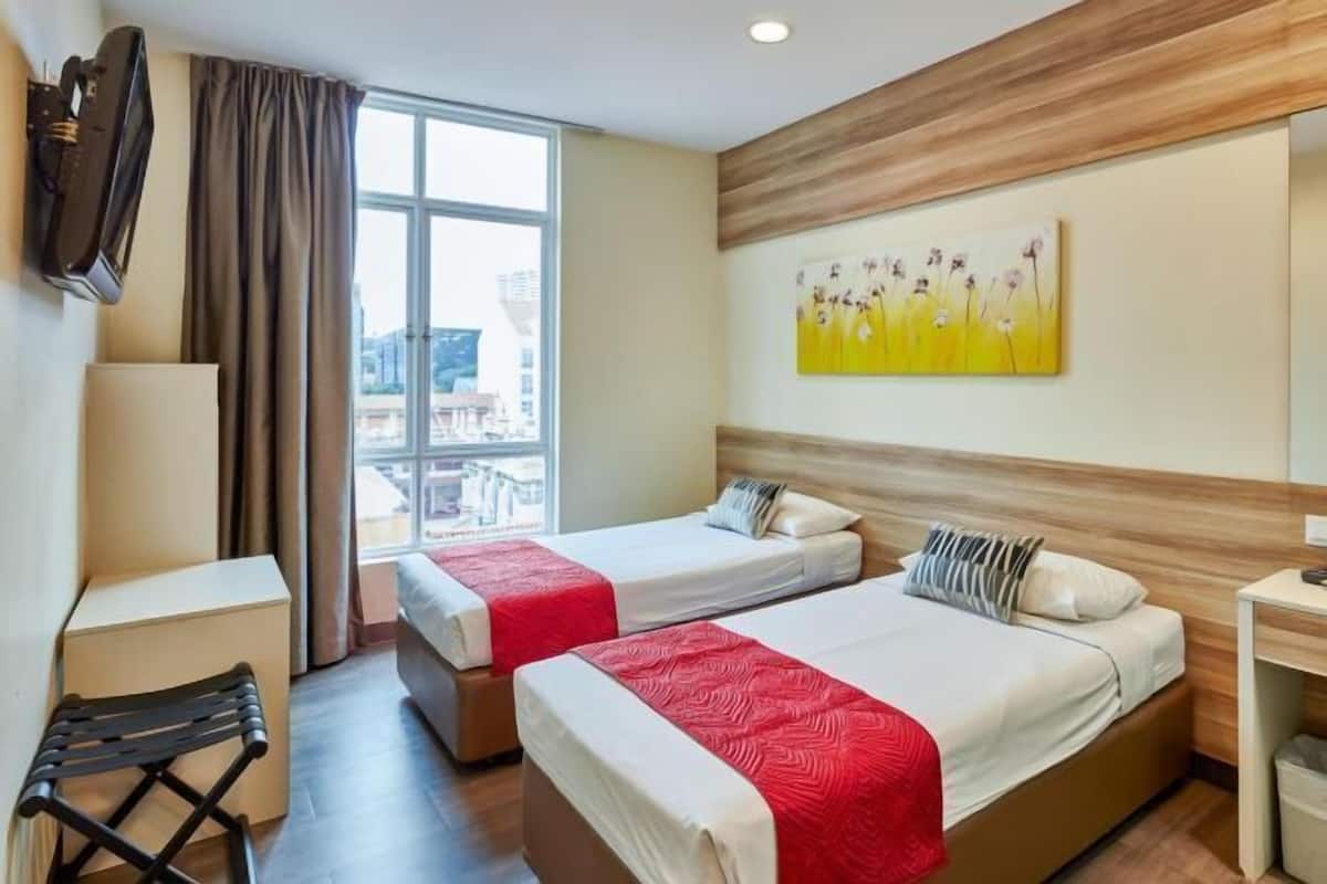 Wi-Fi de cortesia, roupa de cama