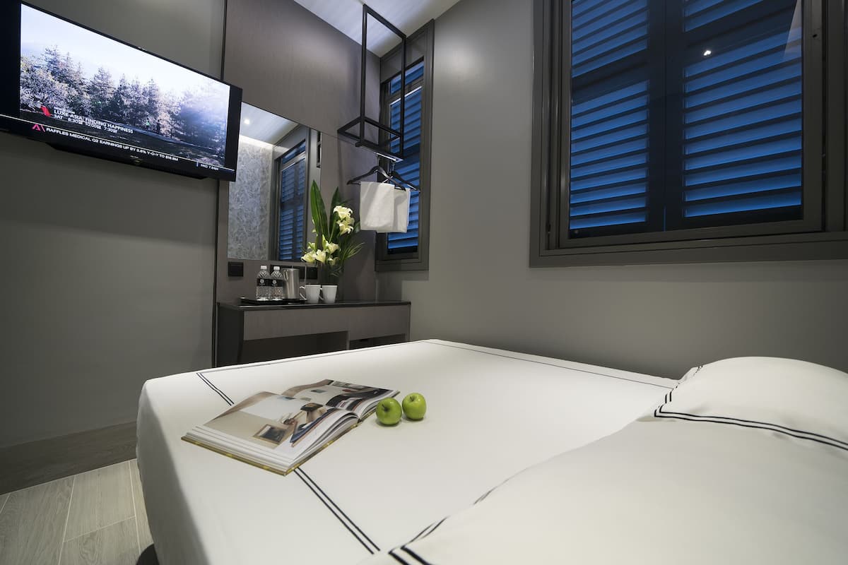 Minibar, in-room safe, iron/ironing board, free WiFi