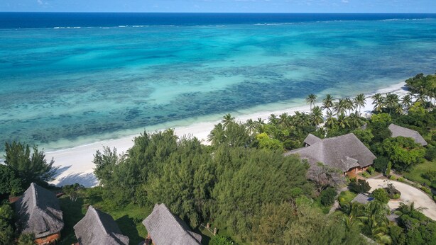 Ocean Villa | Premium bedding, in-room safe, desk, WiFi (free) - Kichanga Lodge (Michamvi)