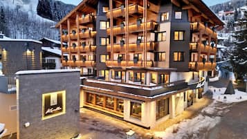 Fachada de la propiedad