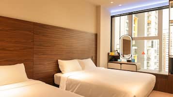 Superior Room, Multiple Beds (Triple, Ergonomic Mat, Ambient Light) | In-room safe, iron/ironing board, free WiFi, bed sheets