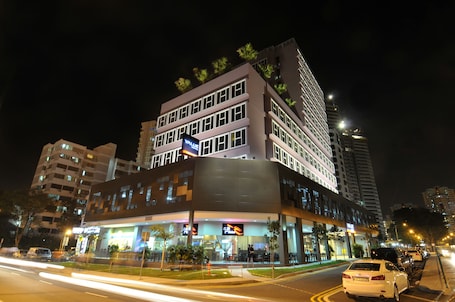 Front of property - evening/night