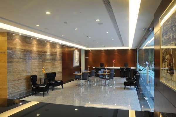 Lobby sitting area