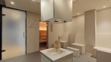 Sauna, Dampfbad, Massageanwendungen