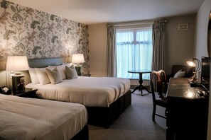 Luxe beddengoed, individueel gemeubileerd, verduisterende gordijnen