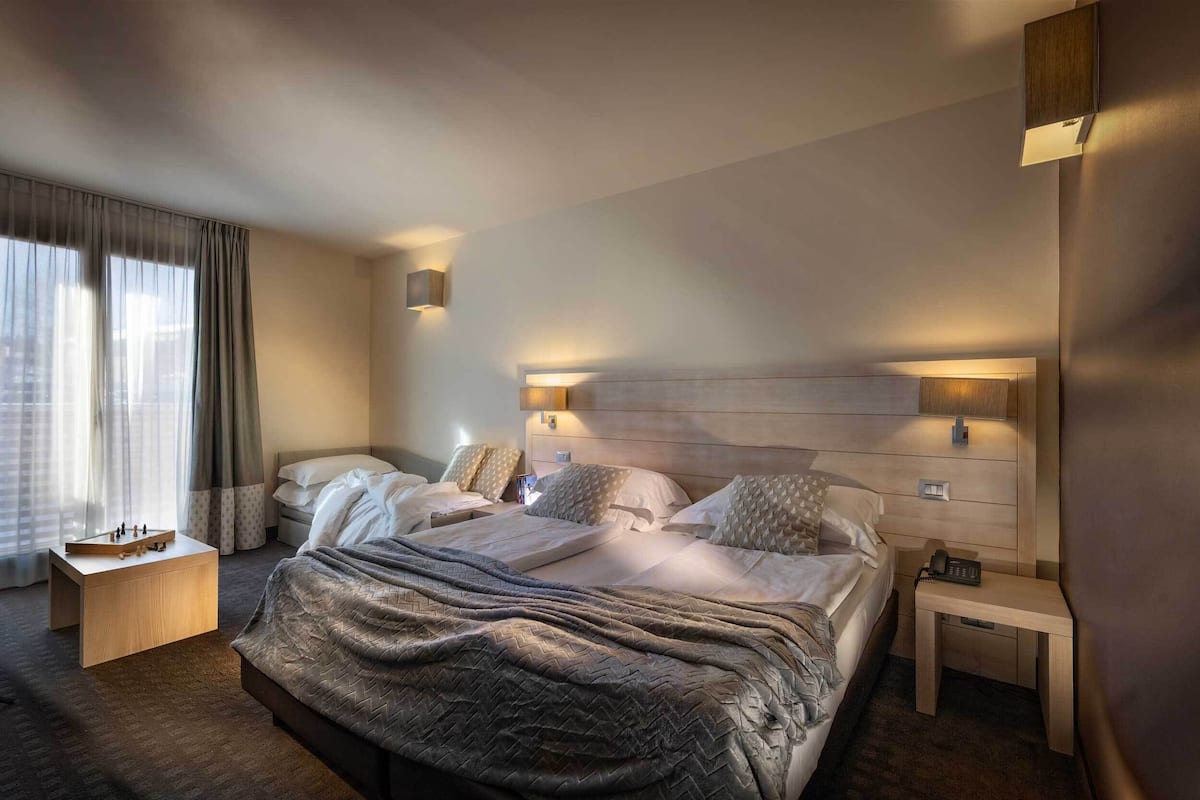 comfort quadruple room | egyptian cotton sheets, premium bedding, down duvets, minibar