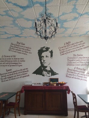 Détail de l’intérieur
