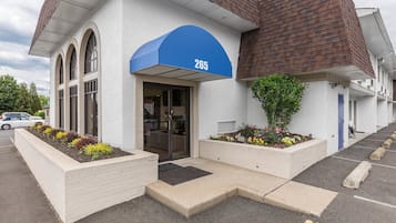 Voorkant van accommodatie