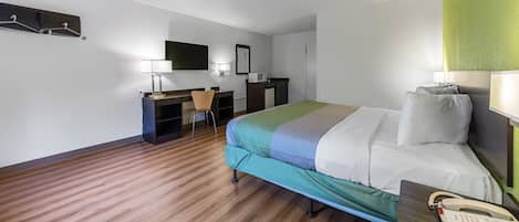 Free WiFi, bed sheets