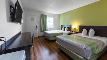 Gratis wifi, beddengoed