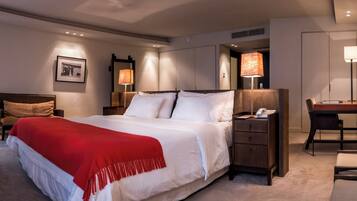 Superior tweepersoonskamer, 1 kingsize bed | Lakens van Egyptisch katoen, luxe beddengoed, donzen dekbedden