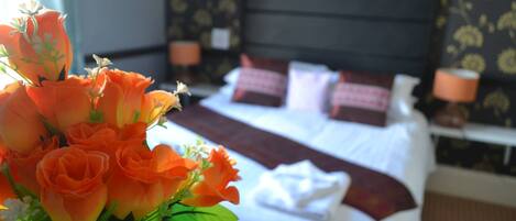 Hochwertige Bettwaren, schallisolierte Zimmer, kostenloses WLAN