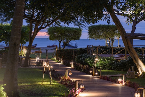 Majoituspaikan sisäänkäynti