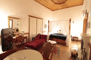 Honeymoon Room, 1 King Bed, Fireplace, Corner | View from room - Kerme Ottoman Palace - Boutique Class (Ula)