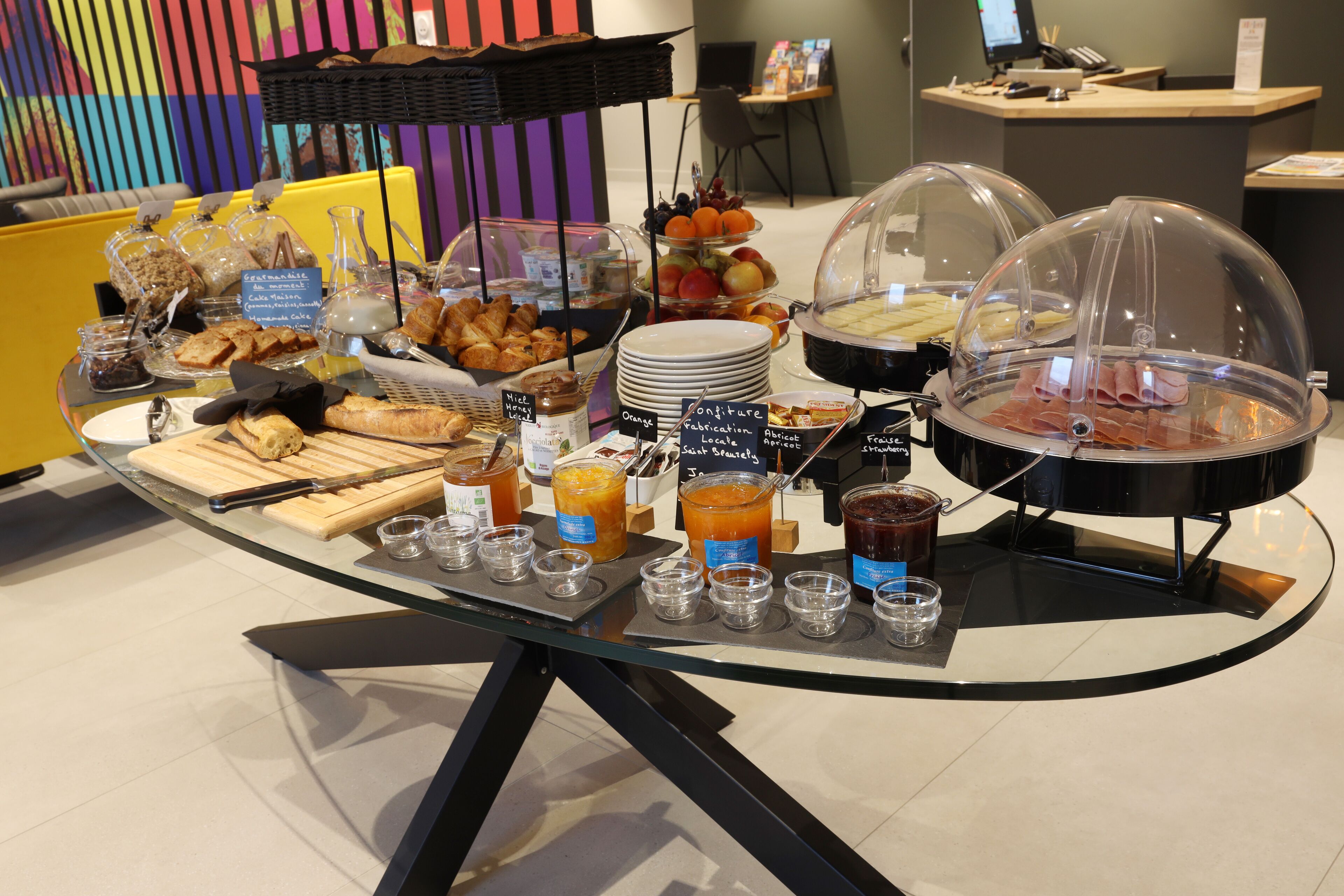 daily buffet breakfast (eur 12.5 per person)
