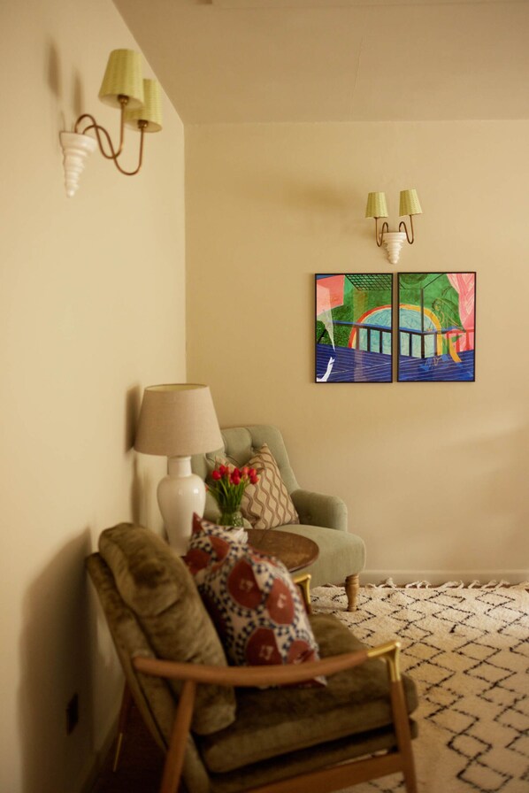 Chambre Double, salle de bains attenante