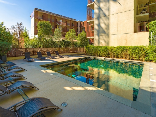 Seasonal outdoor pool