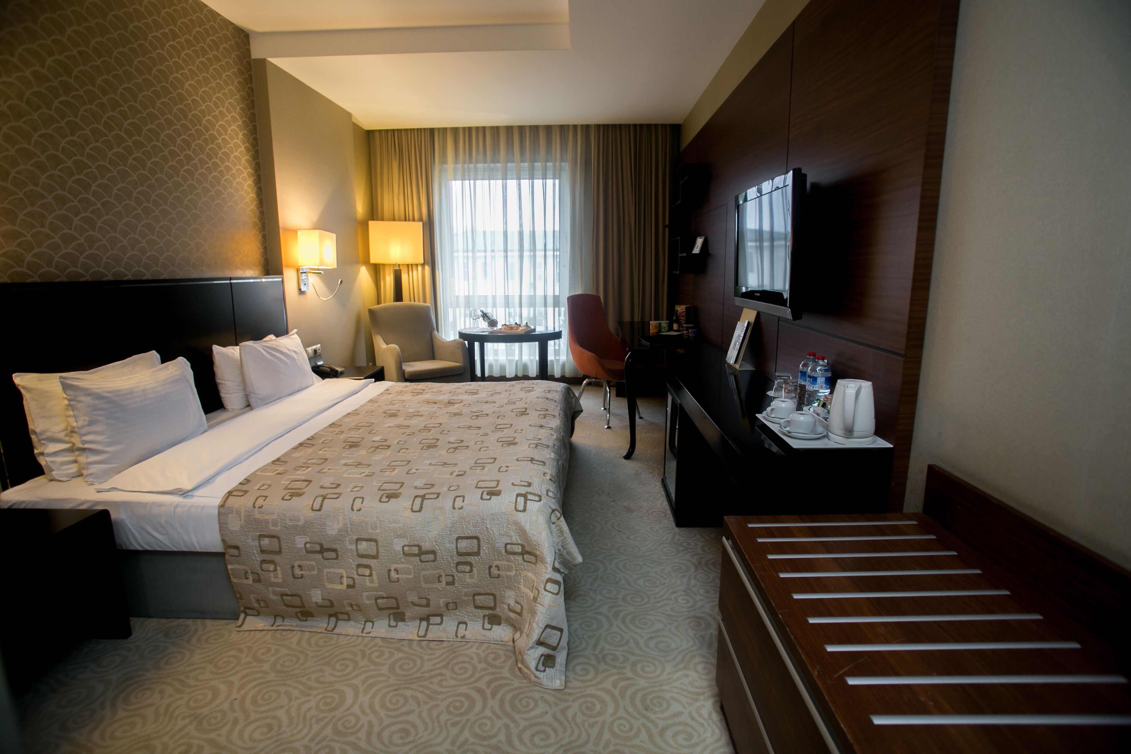 Standard Double Room | Hypo-allergenic bedding, minibar, in-room safe, desk