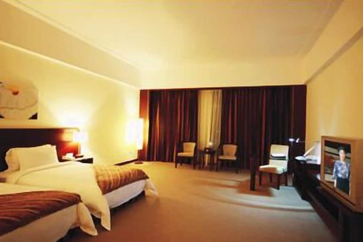 Deluxe room | Living area | DVD player, pay films