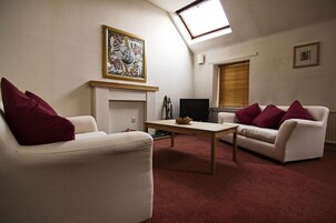 Sala de estar en el lobby