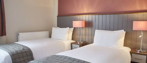 Free WiFi, bed sheets