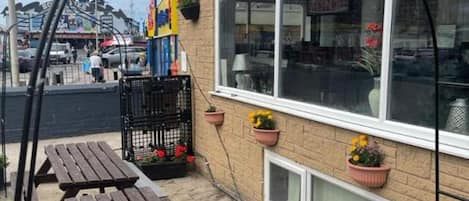 Fassade der Unterkunft