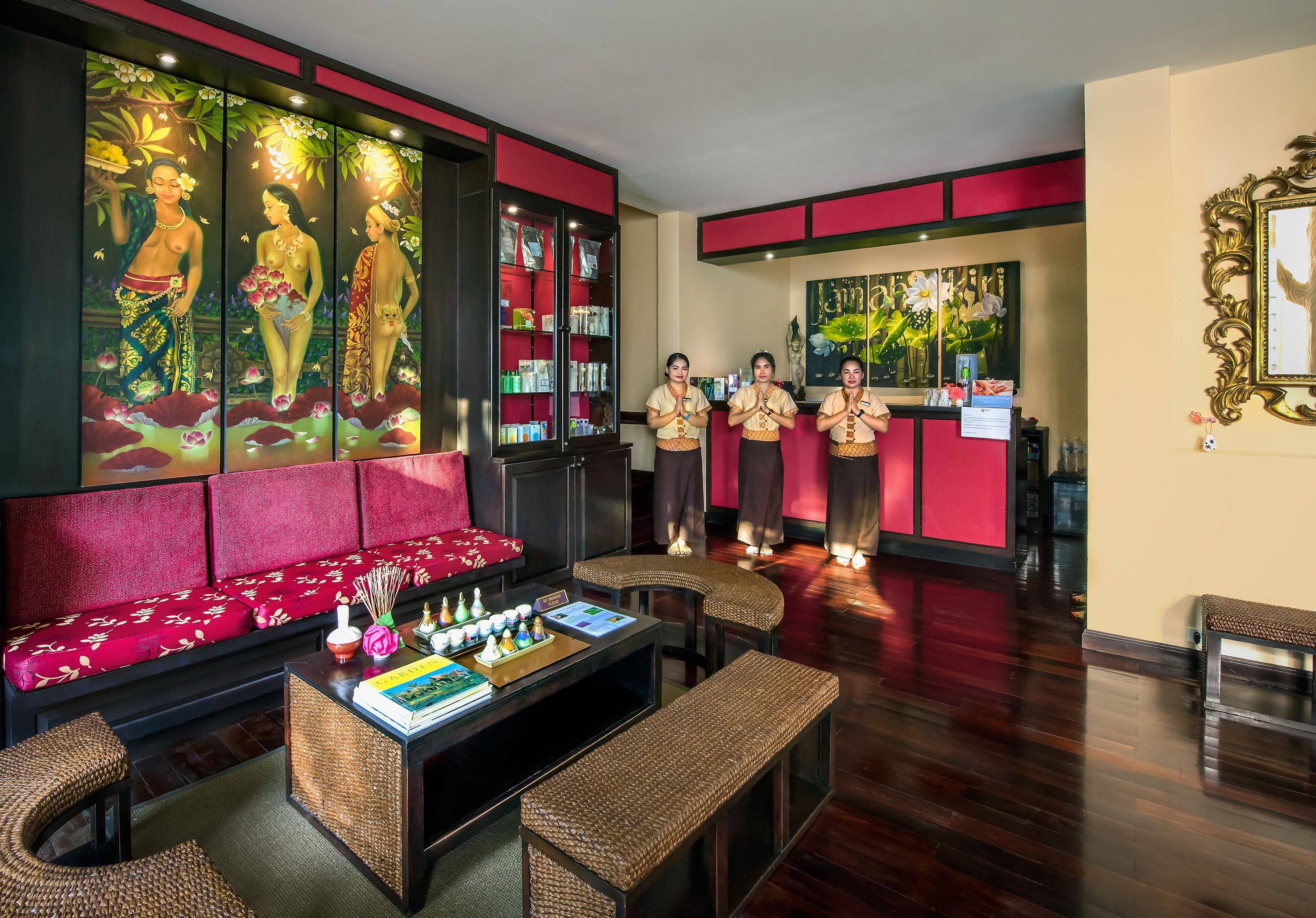 couples treatment room(s), sauna, hot tub, body treatments, aromatherapy