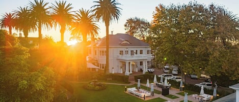 Front of property – evening/night