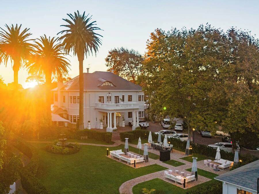 Front of property – evening/night