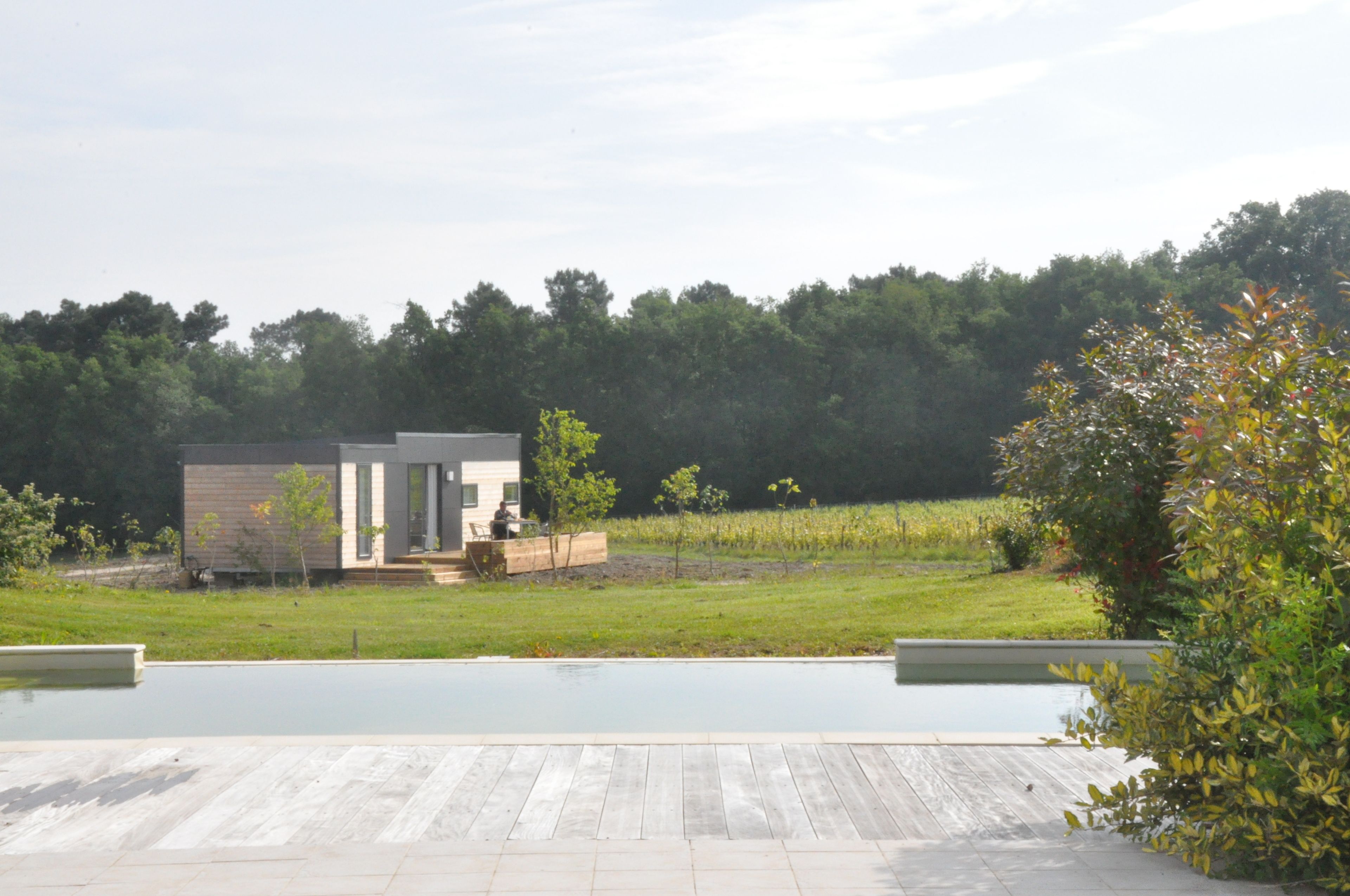 Cottage, terrasse, vue vignoble (2 à 4 personnes) | Vue de la chambre