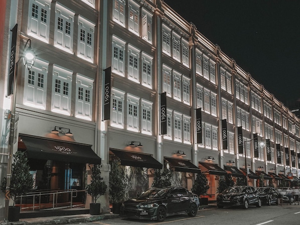 Voorkant van accommodatie