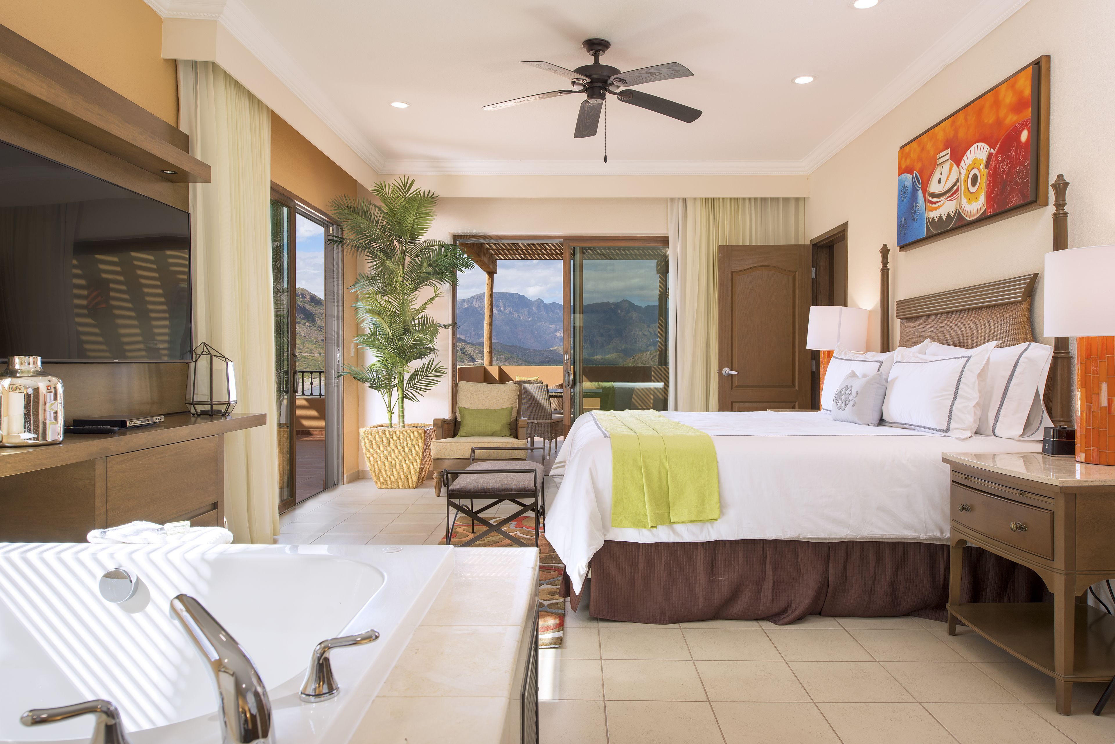 shower, designer toiletries, hair dryer, towels