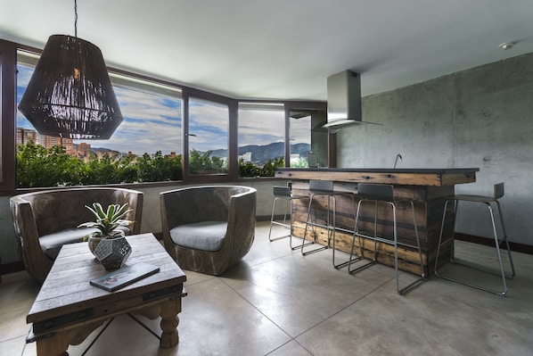 Suite, 1 King Bed, Park View | View from room