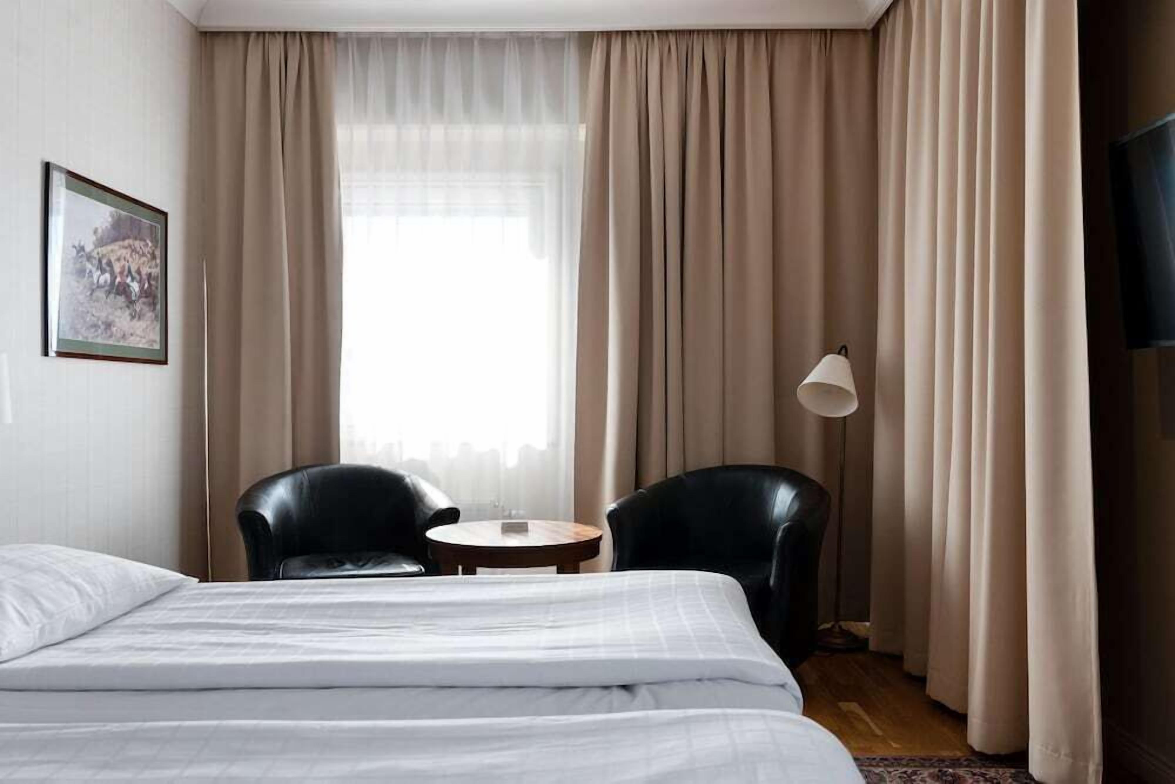 In-room safe, desk, laptop workspace, blackout drapes