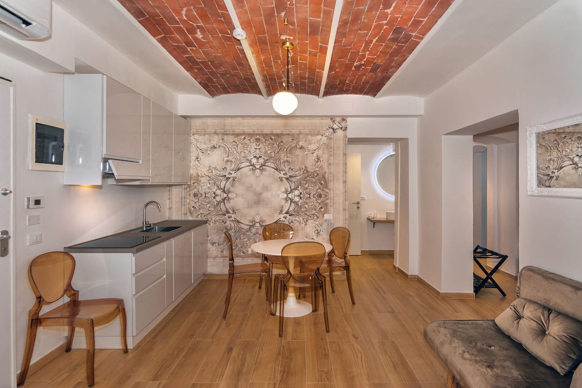 Familiekamer | 1 slaapkamer, een minibar, een kluis op de kamer