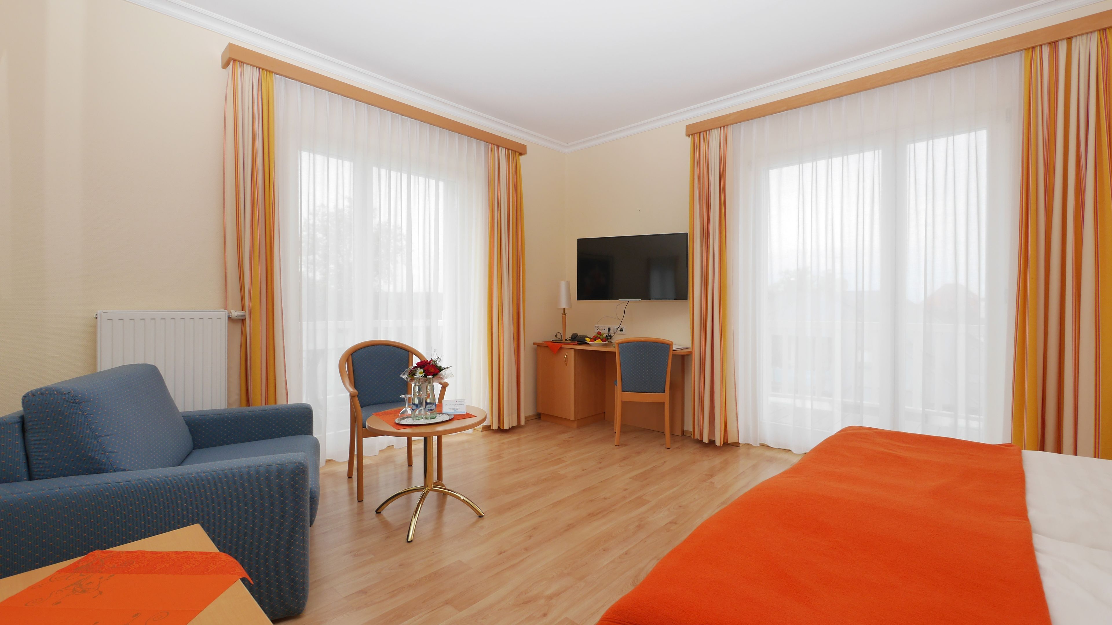 double room, balcony, sea facing | hypo-allergenic bedding, in-room safe, desk, free wifi