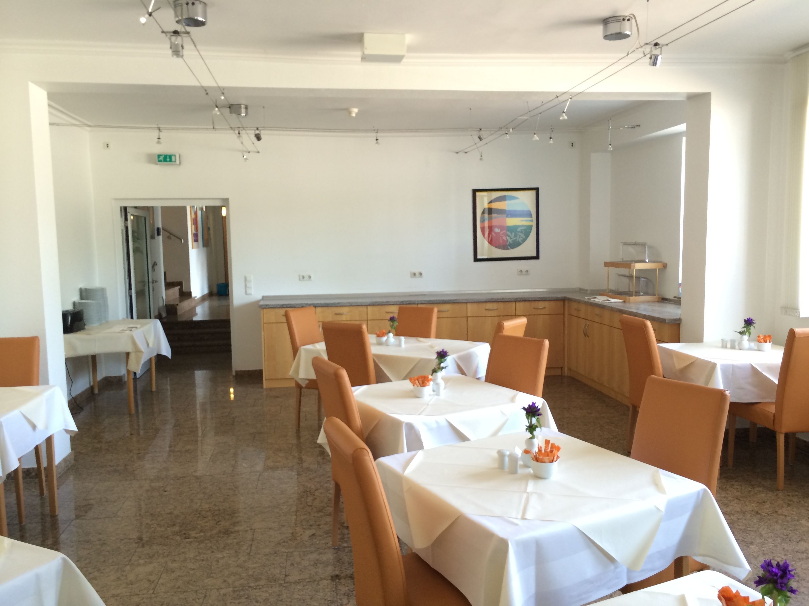 daily buffet breakfast (eur 10 per person)