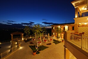 Voorkant van accommodatie